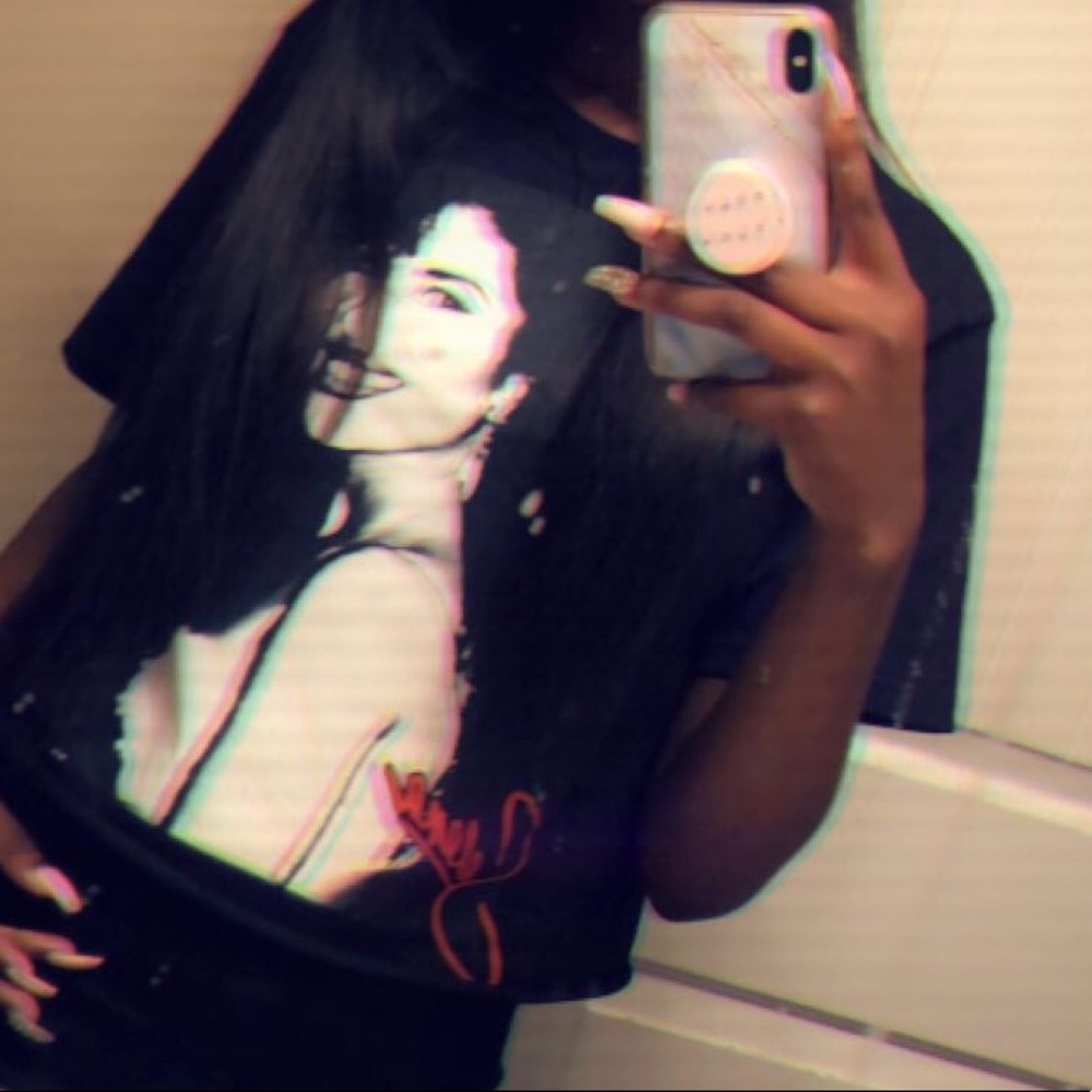 Black Selena Shirt